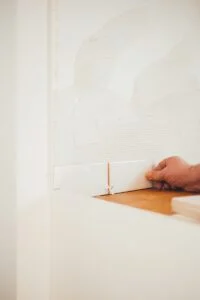 Flooring installation works