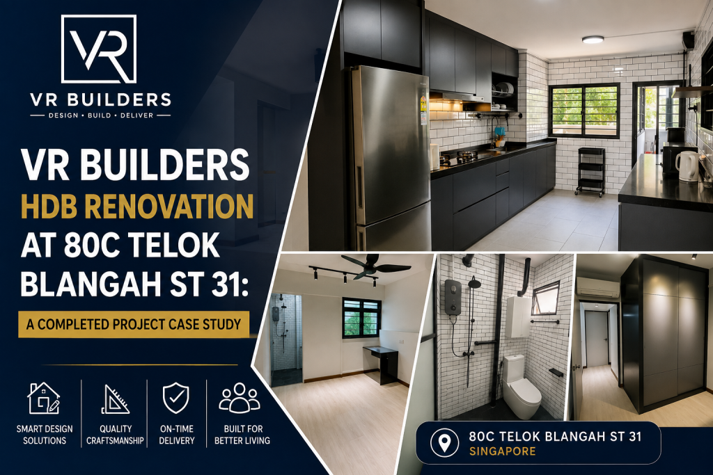 HDB renovation 80C Telok Blangah
